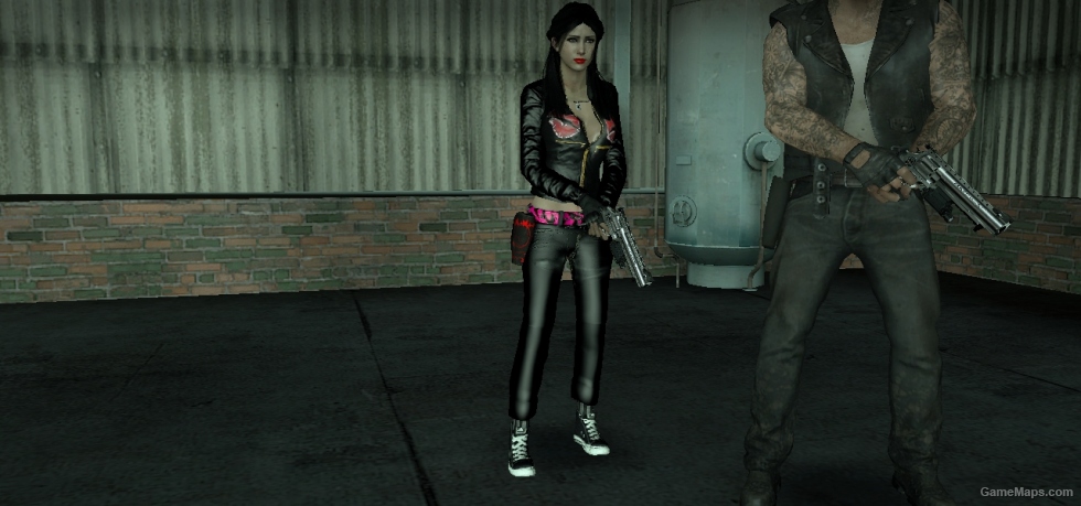 Sexy Zoey black (Left 4 Dead 2) GameMaps