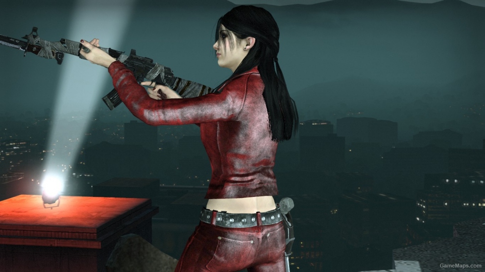 Sexy Zoey Red Leather