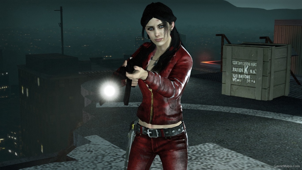 Sexy Zoey Red Leather