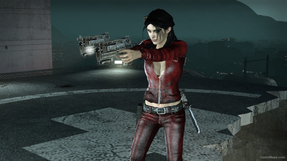 Sexy Zoey Red Leather