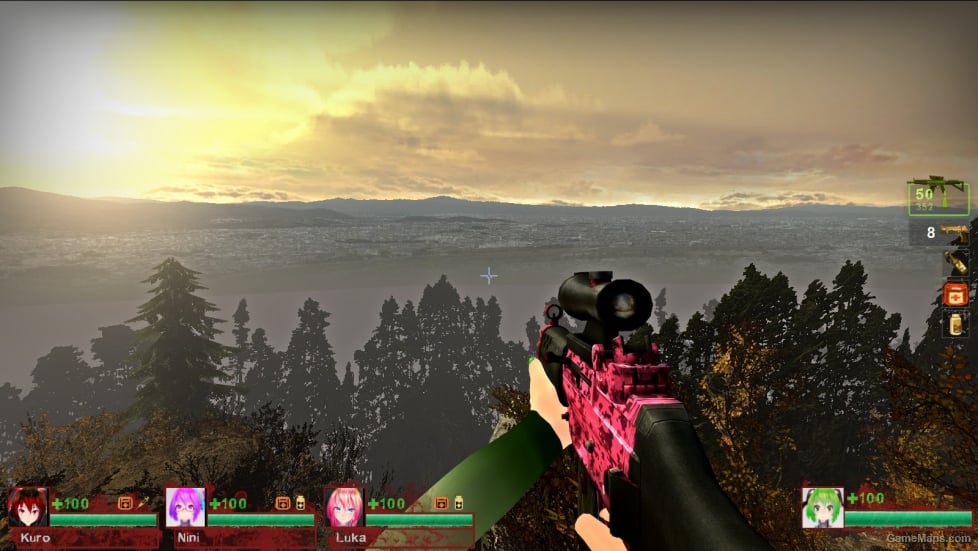 SG552 Pink Camo