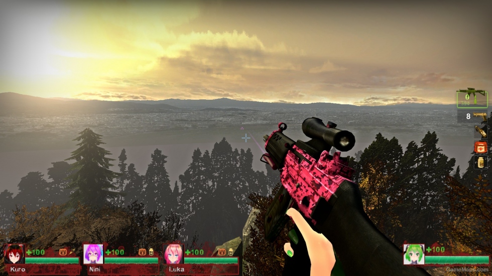 SG552 Pink Camo