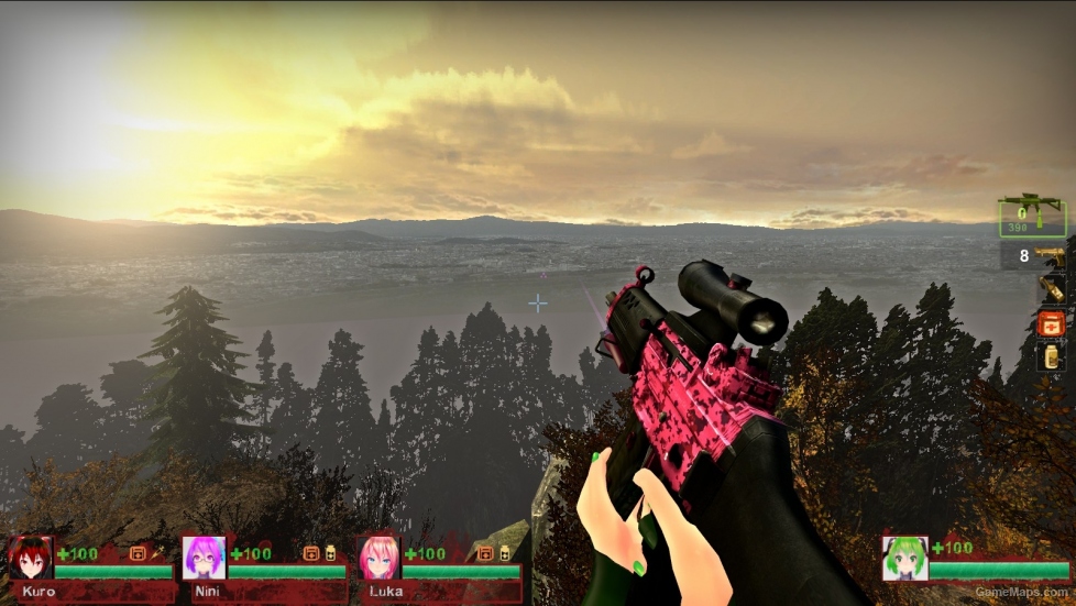 SG552 Pink Camo