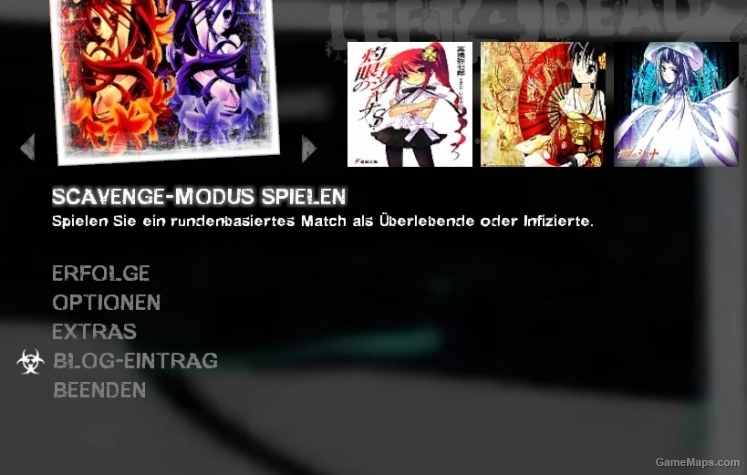 Shakugan no shana Menu