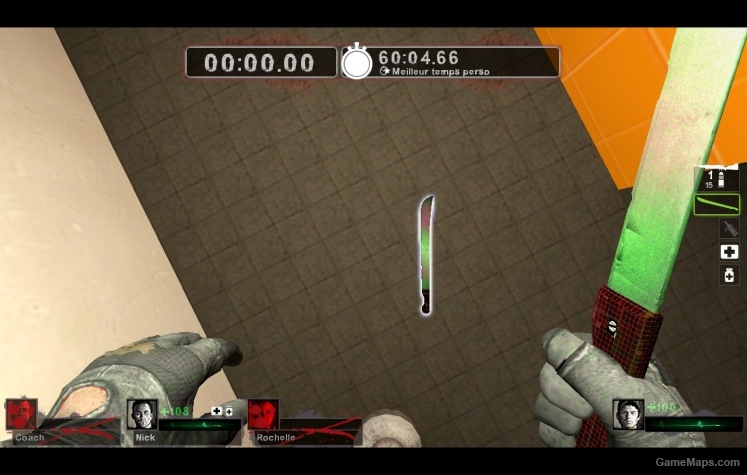 Shiny machete