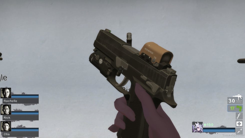 SigSaure P320 black version (9mm Pistol) v2 [Sound fix Ver]