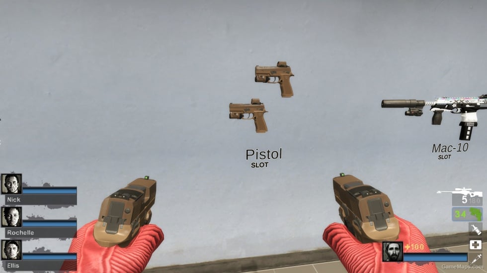 SigSaure P320 sand version (9mm Pistol) v2 [Sound fix Ver]