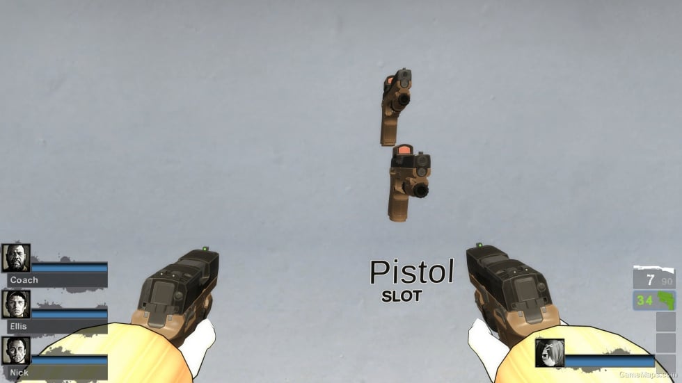 SigSaure P320 Ver2 black sand version (9mm Pistol) v2 [Sound fix Ver]