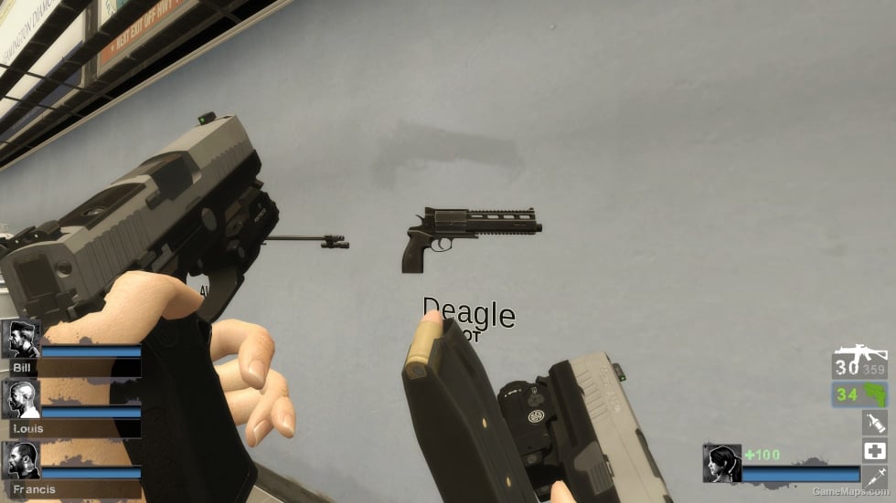 SigSaure P320 Ver2 black silver version (9mm Pistol) v2 [Sound fix Ver]