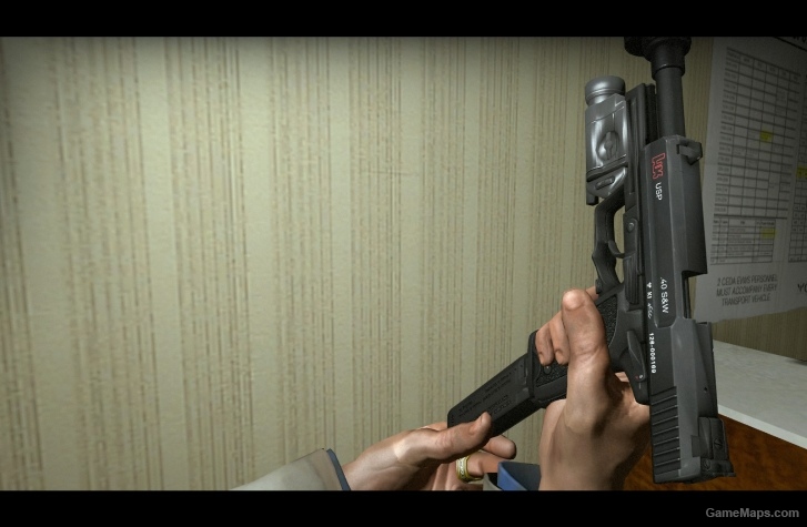 Silenced HK USP .40