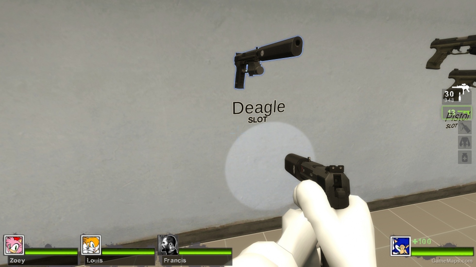 Silenced HK USP .40 v2 (Magnum Pistol) [Sound fix Ver]