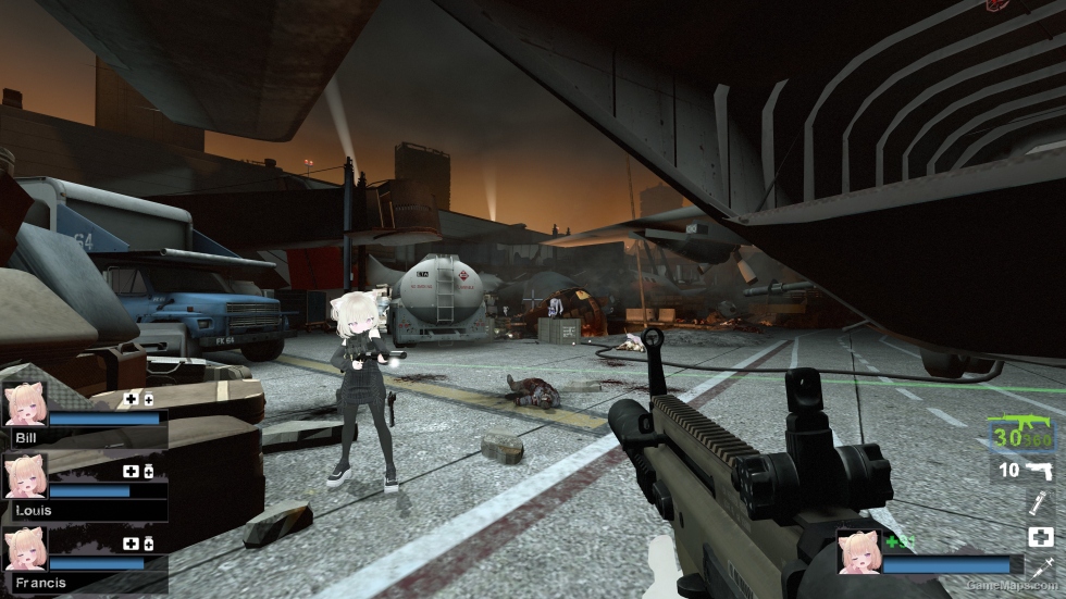 Silenced MK16 PDW (M16A2)