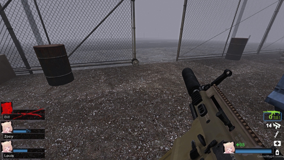 Silenced MK16 PDW (M16A2)