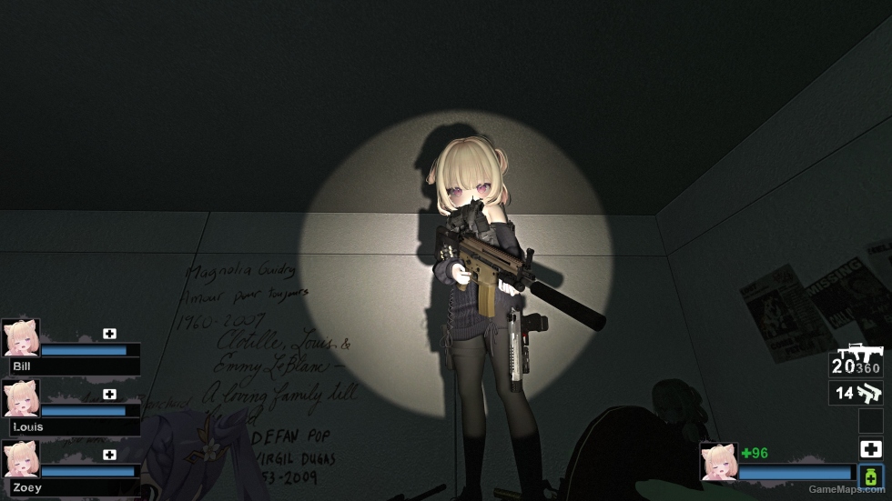 Silenced MK16 PDW (M16A2)
