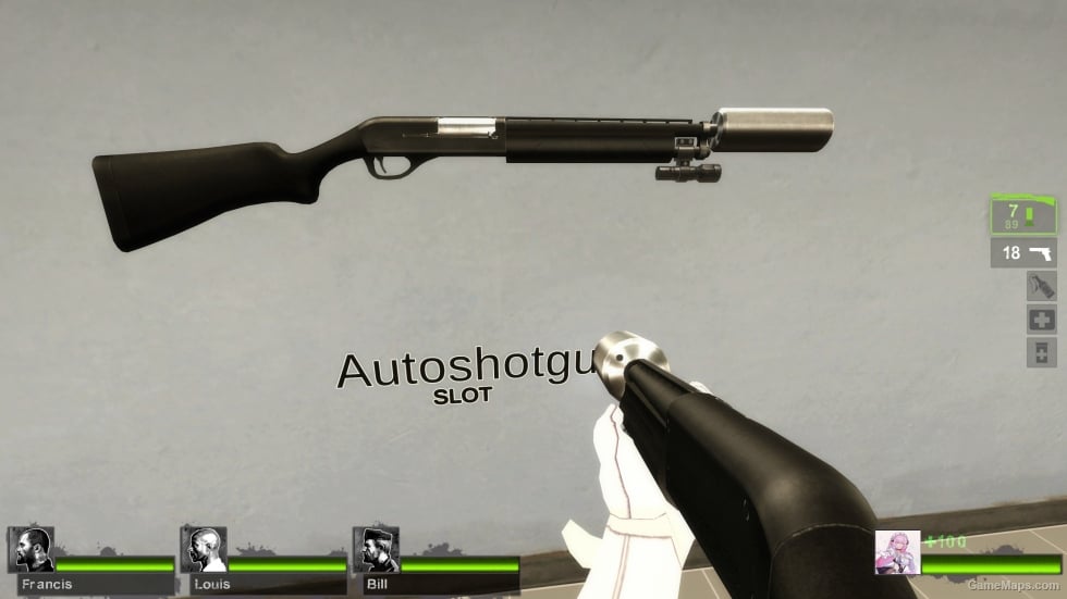 Silenced Remington 1187 (V2) v4 [Tactical Shotgun]