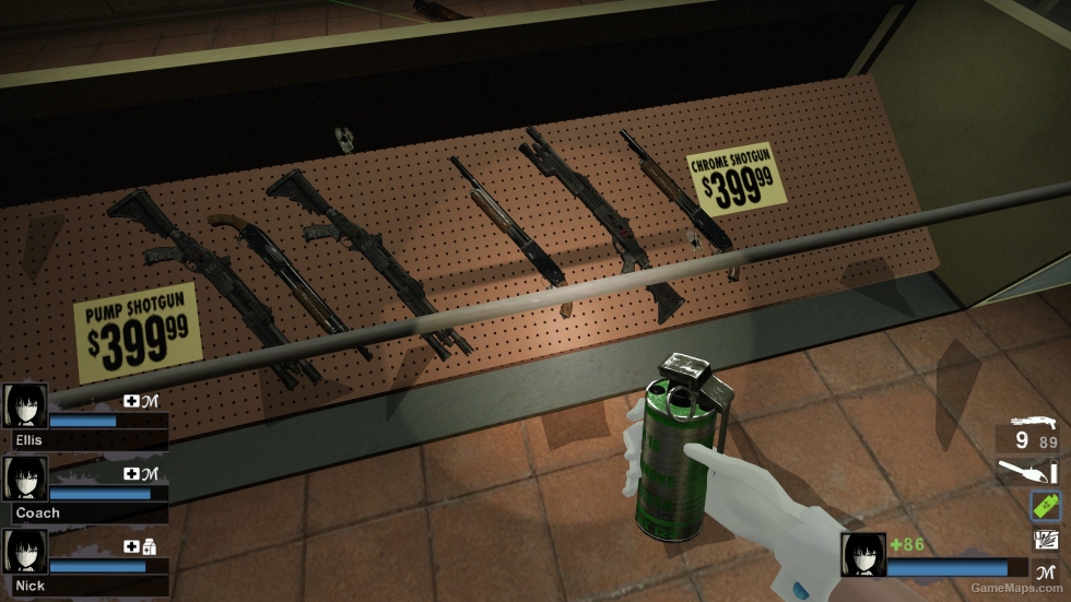 Silent Hill 2 Remake - Pump Shotgun [chrome shotgun] (request)