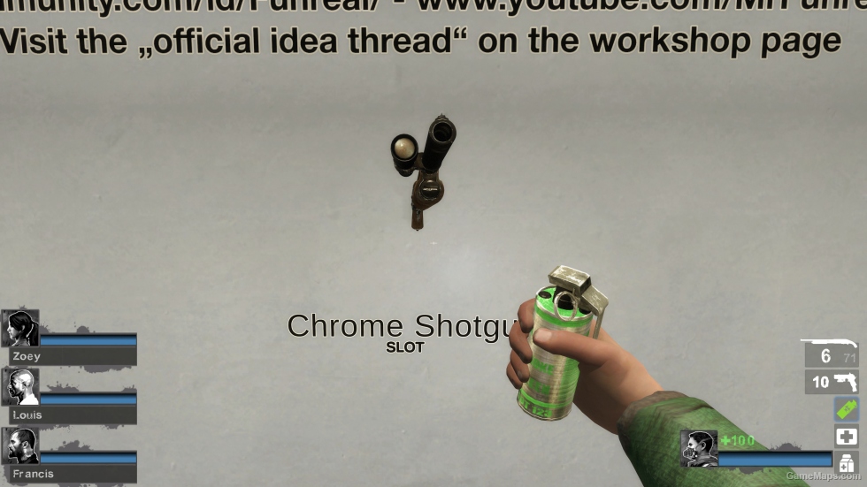 Silent Hill 2 Remake - Pump Shotgun [chrome shotgun] (request)