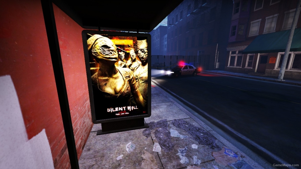 Silent Hill Bus Stop Ad