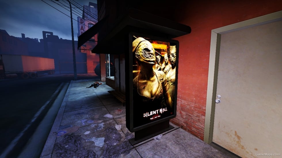 Silent Hill Bus Stop Ad