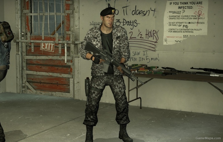 Skull Camo Bill Body