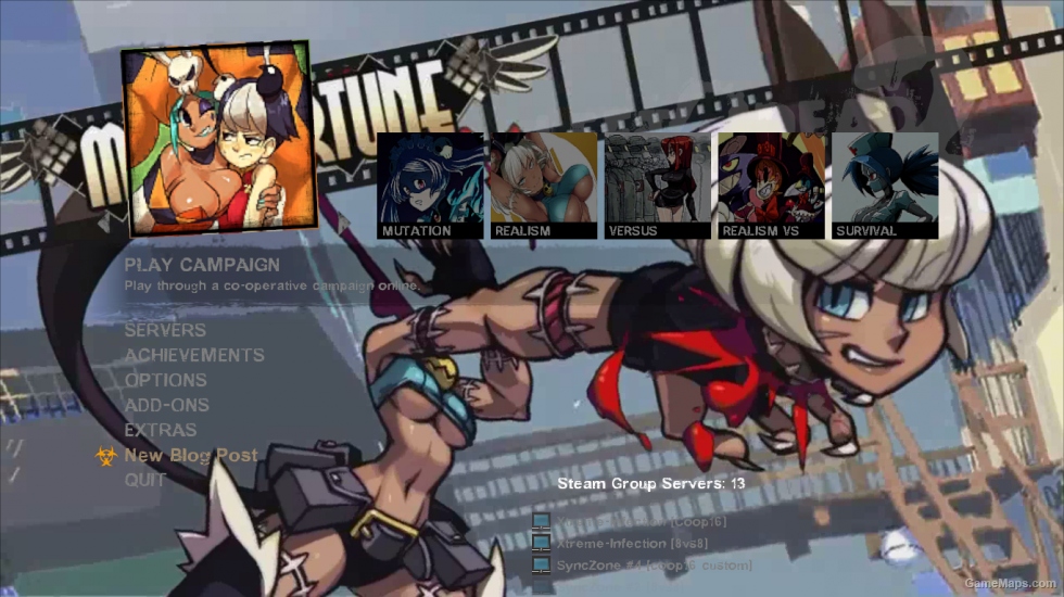 Skullgirls 2nd Encore Intro HD Background Video
