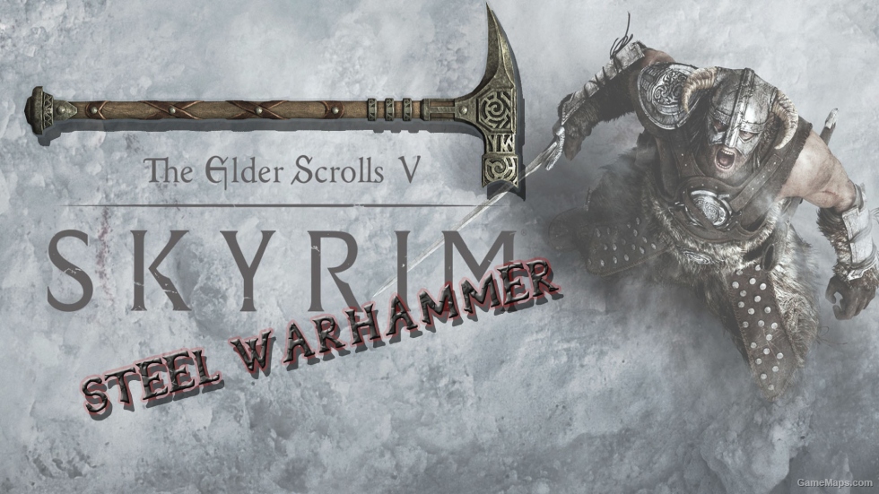Skyrim - Steel Warhammer