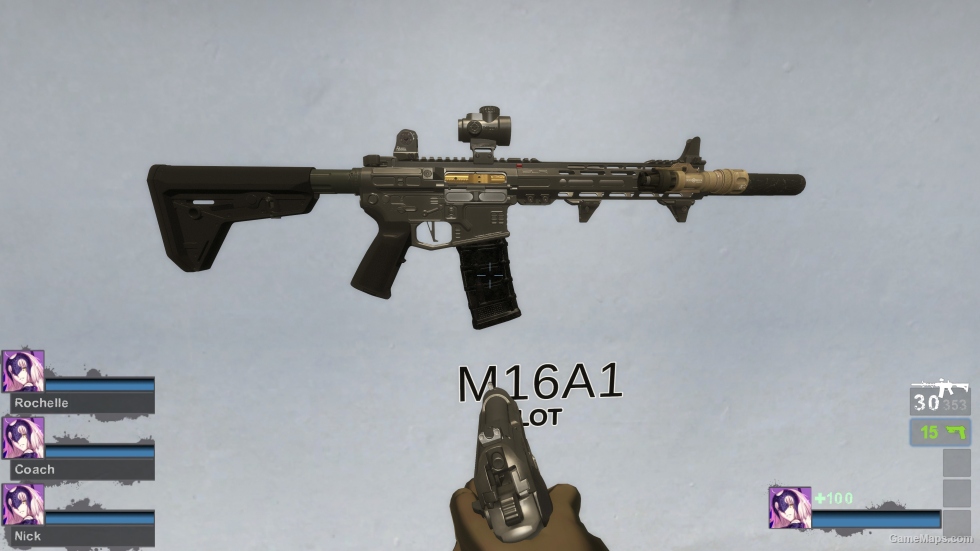 SLR Rifleworks AR-15 with Trijicon MRO and Suppressor [RNG Magazines] (M16) v4