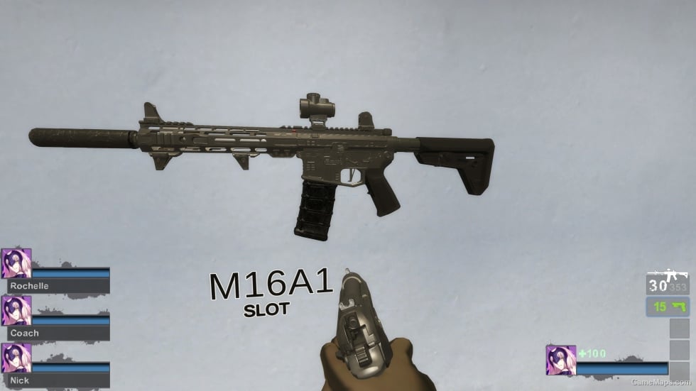 SLR Rifleworks AR-15 with Trijicon MRO and Suppressor [RNG Magazines] (M16) v4