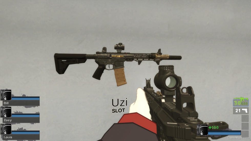 SLR Rifleworks AR-15 with Trijicon MRO and Suppressor [RNG Magazines] (UZI)