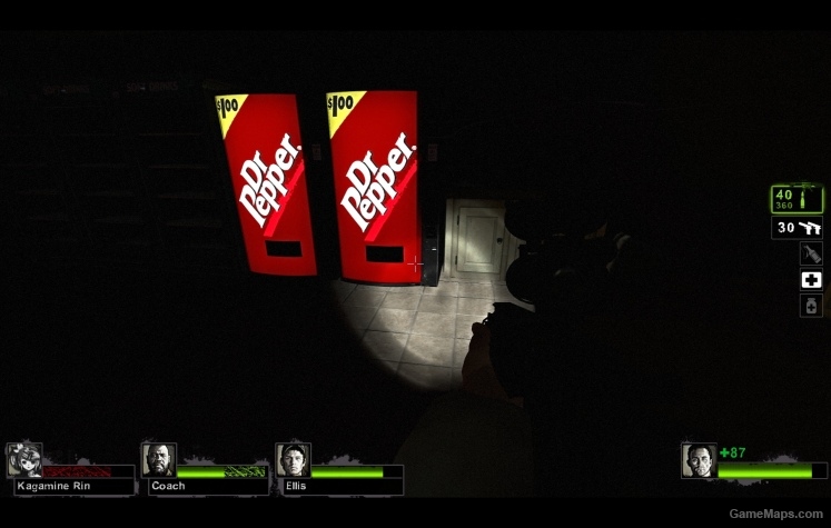 soda machine dr. pepper