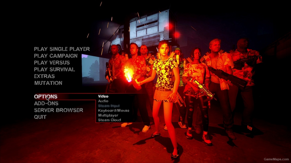Songkran outfit สงกรานต์ background video for Left 4 Dead 2 main menu