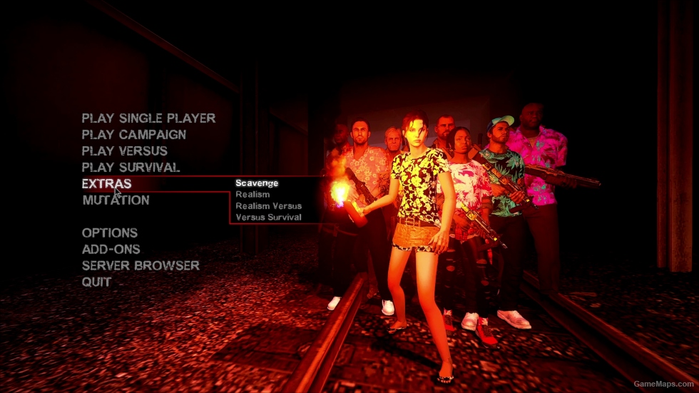 Songkran outfit สงกรานต์ background video for Left 4 Dead 2 main menu