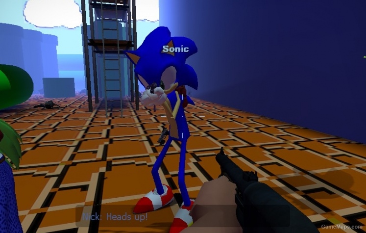 Sonic the Hedgehog (Nick) (Left 4 Dead 2) - GameMaps