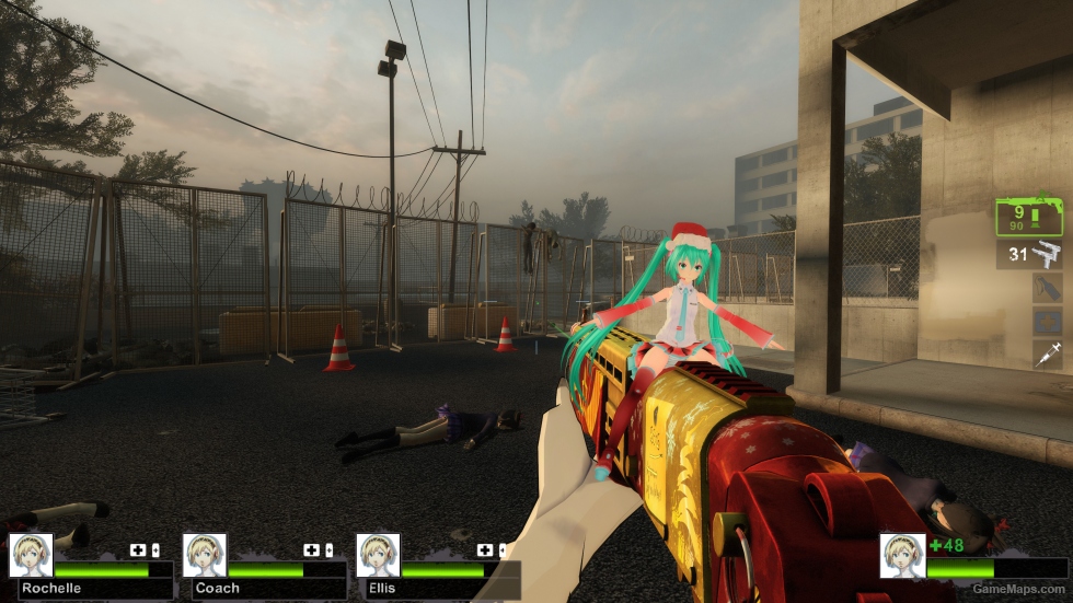 SPAS12 & Miku - Christmas (Combat Shotgun) [Sound fix Ver]