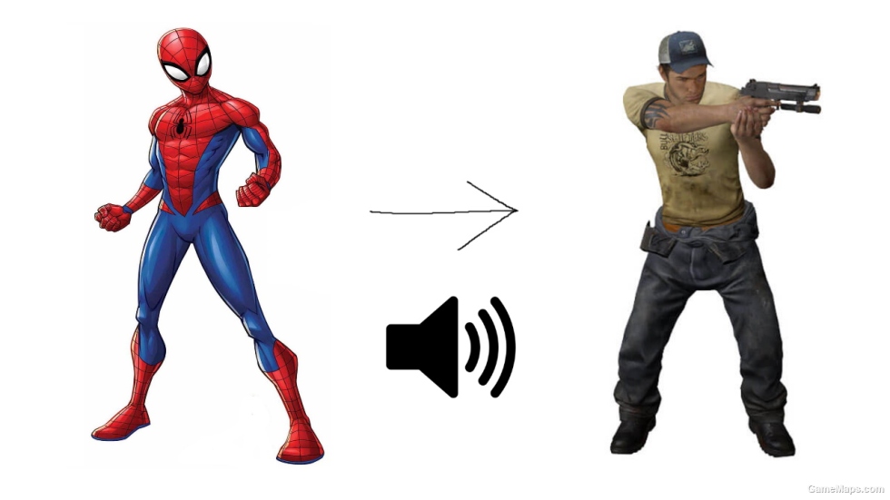 Spider-Man's voice for Ellis