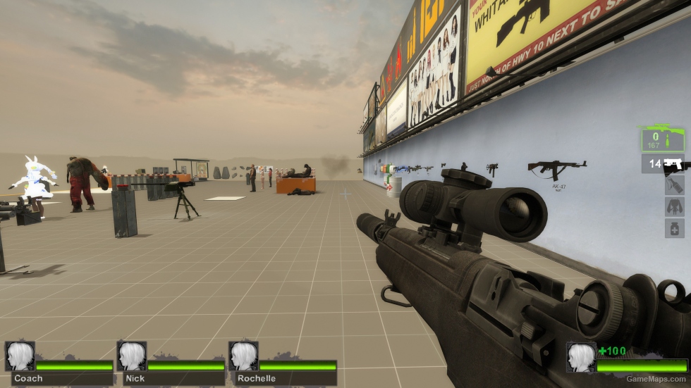 Springfield M1A SOCOM 16 Suppressed (Hunting Rifle) v4 [sound modification version]