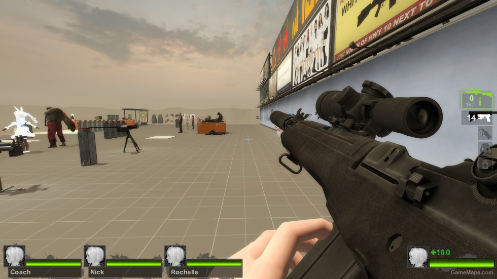 Springfield M1A SOCOM 16 Suppressed (Hunting Rifle) v4 [sound modification version]
