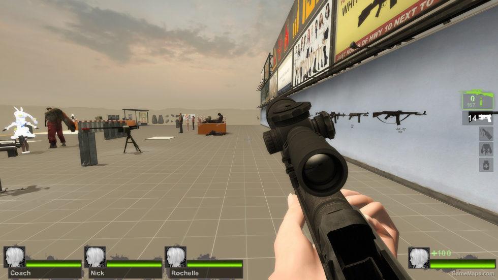 Springfield M1A SOCOM 16 Suppressed (Hunting Rifle) v4 [sound modification version]
