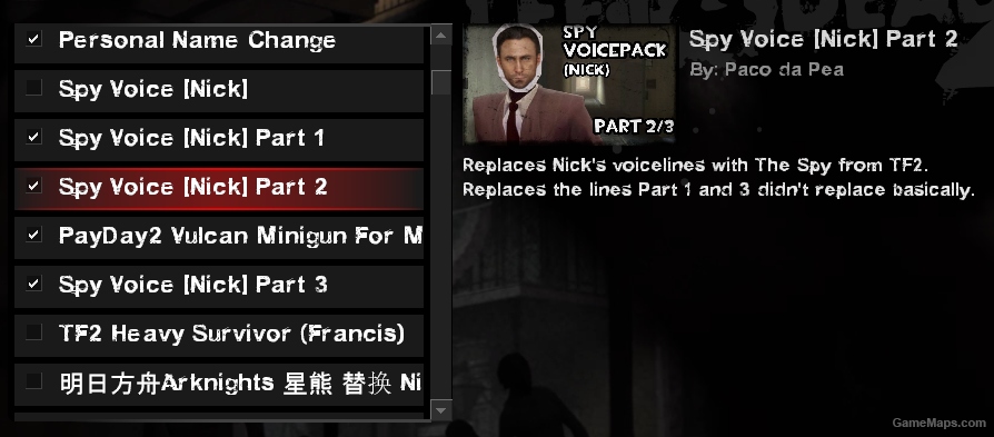 Spy Voicepack [Nick] (Part 2)