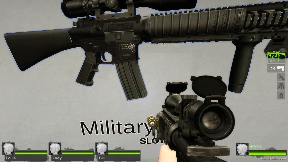 SR-25 (Military Sniper Rifle)