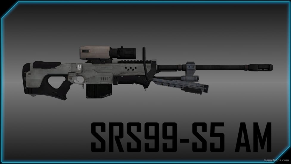 SRS99-S5 AM (Halo 4) Military Sniper Rifle