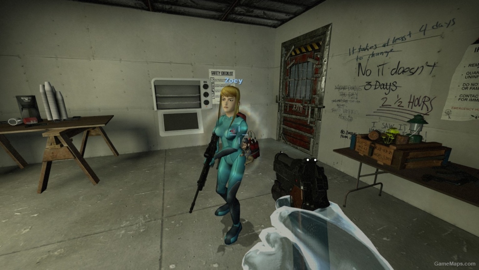 SSBB Zero Suit Samus replaces Zoey