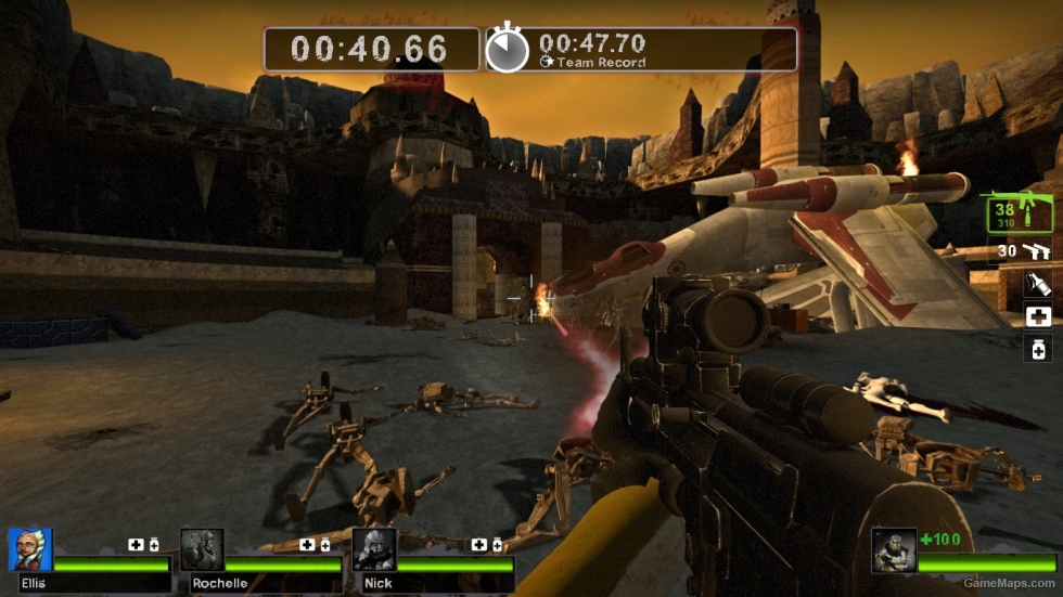 Star Wars: Geonosis - Petranaki Arena Survival Map
