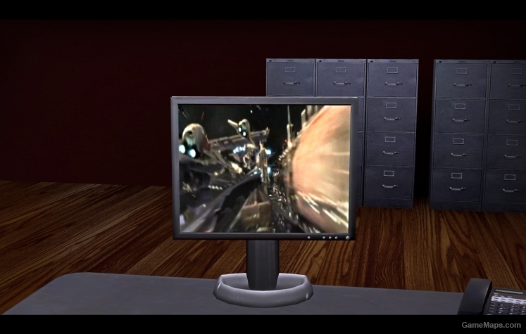 Star Wars battle on PC Screen