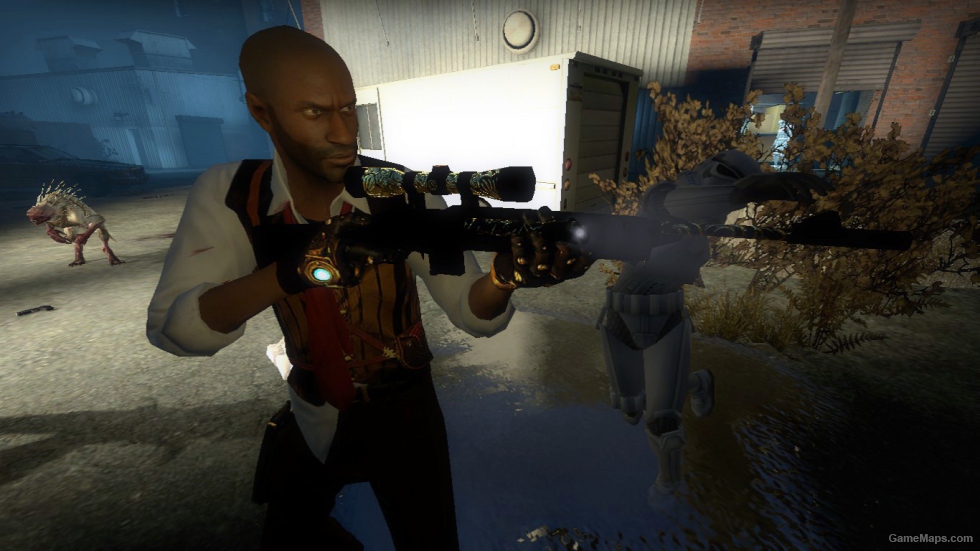 Steampunk Hunting Rifle