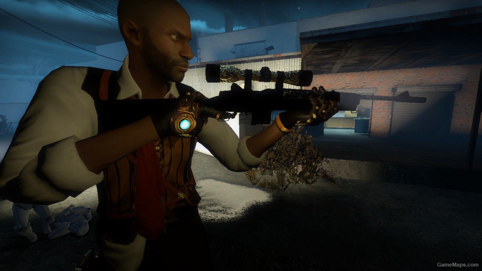 Steampunk Hunting Rifle
