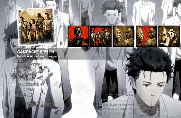 Steins;Gate Menu - Part I: Background Movie