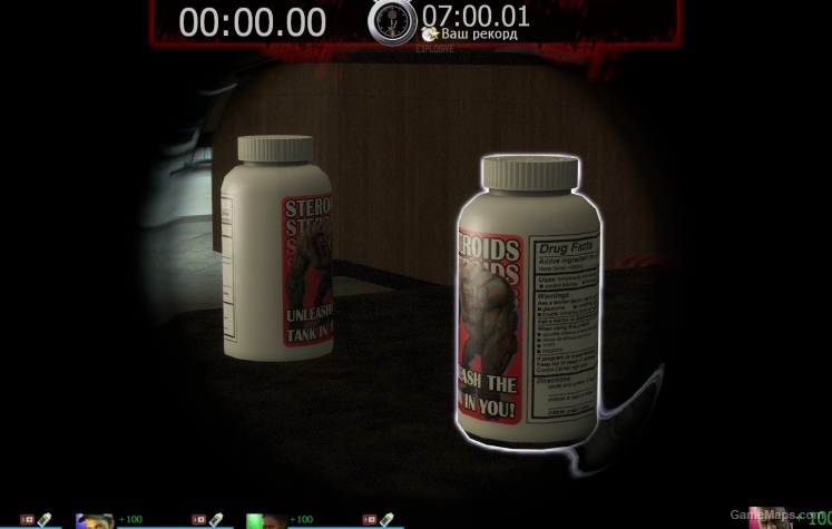 Steroid pills bottle