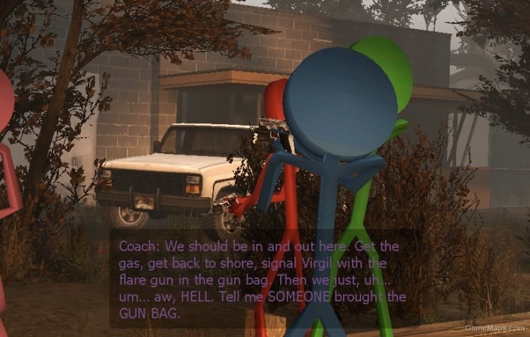 Stickmen Survivors - Feels like i'm watching a l4d2 training video Stickmen Survivors