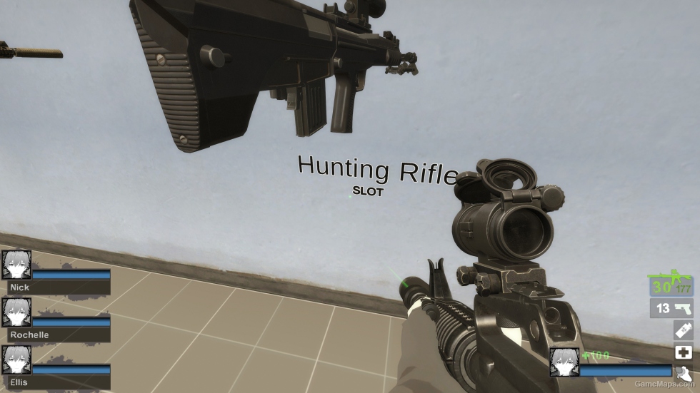 suppressed Colt M733 BHD M16 [Military Sniper] (request)
